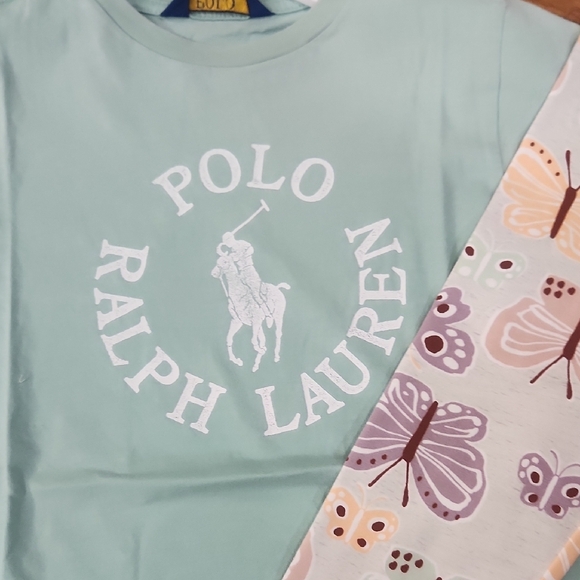 Polo Ralph Lauren Kids Set - Mint Green and Multicolor - Picture 3 of 6